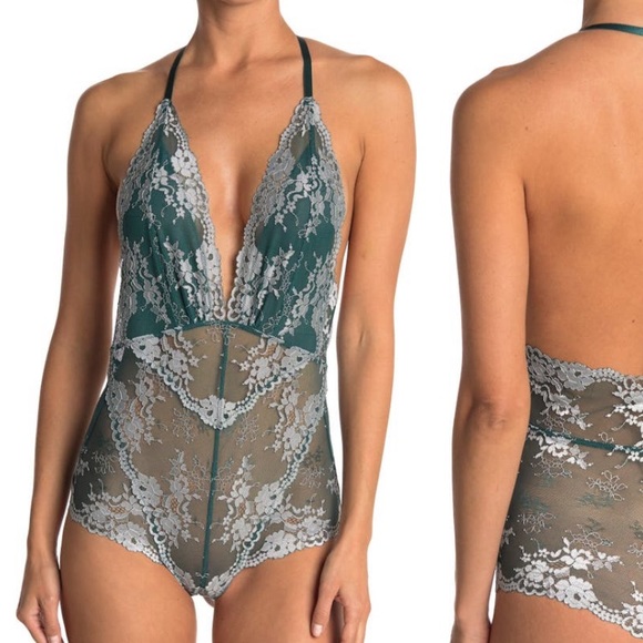 Wishlist - lace teddy with back strap - size small - Picture 1 of 10